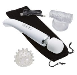 Cloud 9 Health & Wellness Massager Wand Kit White