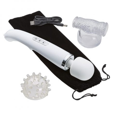 Cloud 9 Health & Wellness Massager Wand Kit White