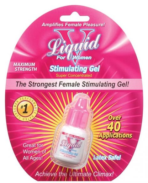 Liquid V Stimulating Gel For Women 1/3oz Pkg