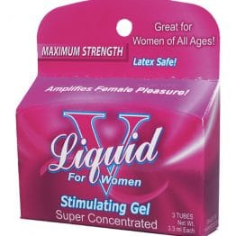 Liquid V Stimulating Gel For Women 3 tubes