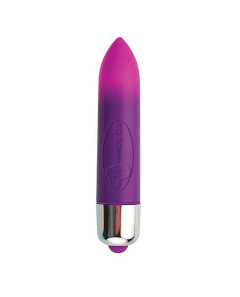 RO-80mm Color Me Orgasmic Bullet Vibrator Purple