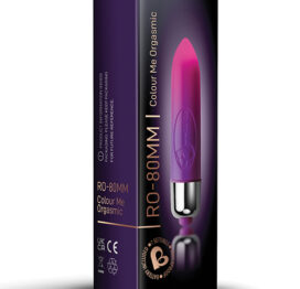 RO-80mm Color Me Orgasmic Bullet Vibrator Purple