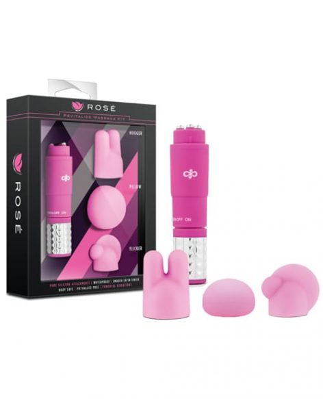 Rose Revitalize Massage Kit Pink