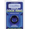 TitanMen Cock Ring Black Pkg