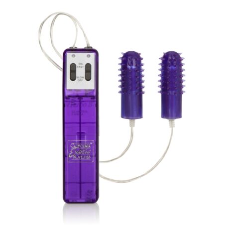 Turbo 8 Accelerator Double Bullets Vibrator Purple