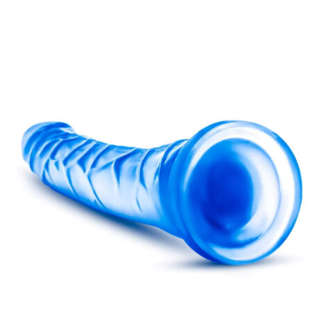 B Yours Sweet N Hard 6 Dildo 8.5in w/Suction Cup Blue, Blush