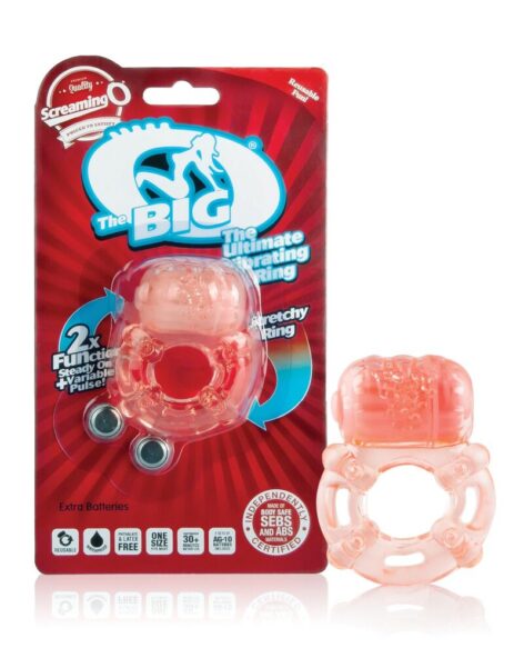 Big O Vibrating Cock Ring, Screaming O