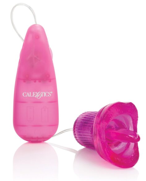 Clit Kisser Tongue Vibrator Purple/Pink, CalExotics