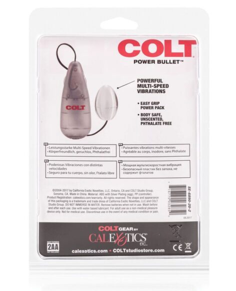 Colt Multi Speed Power Pak Egg Vibe Silver, CalExotics