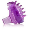 FingO Tips Finger Vibrator Purple, Screaming O