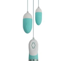 Gigaluv Dual Vibra Bullets Tiffany Blue