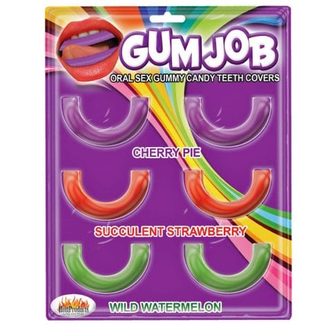 Gum Job Oral Sex Candy Teeth Covers 6 Pack