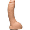 Jeff Stryker Dildo 10in w/Balls Vanilla, Doc Johnson