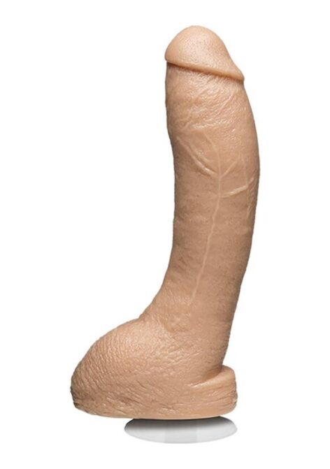 Jeff Stryker Dildo Realistic 10in w/Balls Vanilla, Doc Johnson