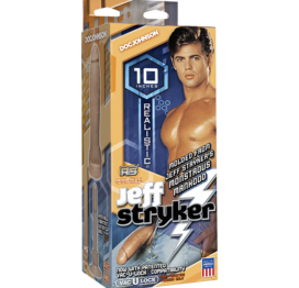 Jeff Stryker Realistic Vibrating 10in Cock Beige