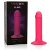 Luxe Touch-Sensitive Vibrating Dildo Pink