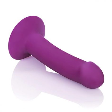 Luxe Touch-Sensitive Vibrating Dildo Purple