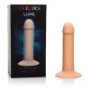 Luxe Touch-Sensitive Vibrating Dildo Vanilla