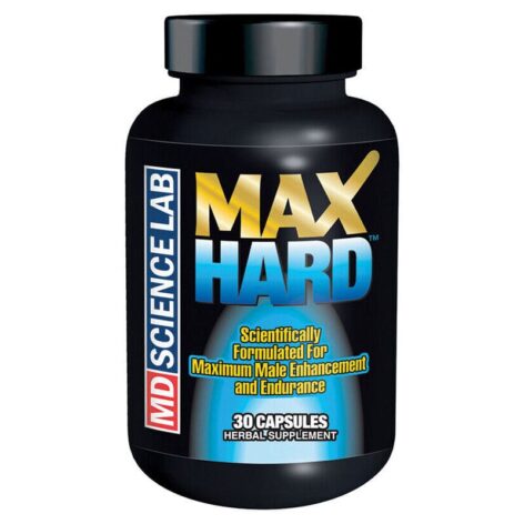 Max Hard Male Enhancement 30 Pills Bottle