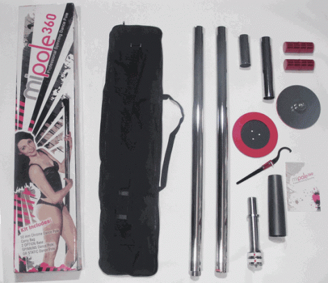 MiPole 360 Professional Spinning Dance Pole Kit