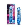 Naturally Yours Wild Ride Dildo 9in Vibrating Blue, Blush