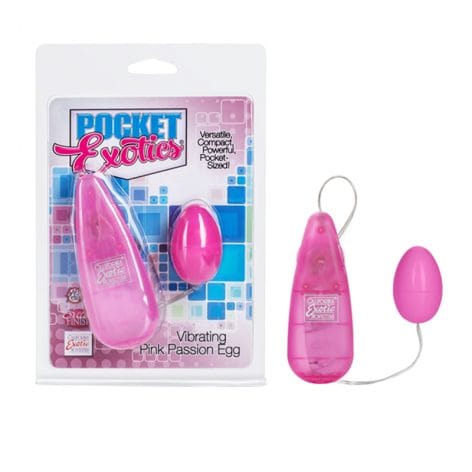 Pocket Exotics Vibrating Pink Passion Egg