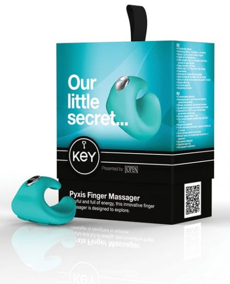 Pyxis Finger Massager Robin Blue Box