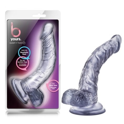 Sweet N Hard 7 Clear 8.5in Dildo