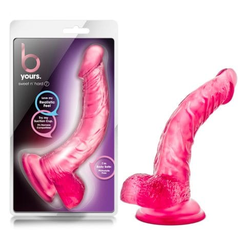 Sweet N Hard 7 Pink 8.5in Dildo