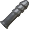 American Bombshell B-10 Warhead Dildo Gray, Doc Johnson