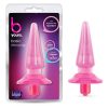 Basic Vibra Anal Plug Pink, B Yours