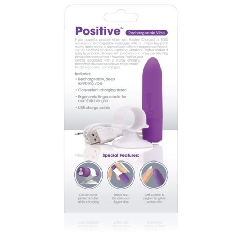 Charged Positive Bullet Vibe Grape Purple, Screaming O