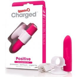 Charged Positive Vibrator Strawberry