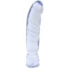 Crystal Jellies Big Boy Dildo 12in Clear, Doc Johnson