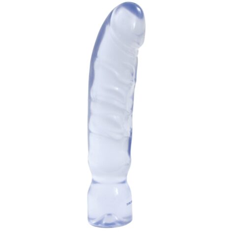 Crystal Jellies Big Boy Dildo 12in Clear, Doc Johnson