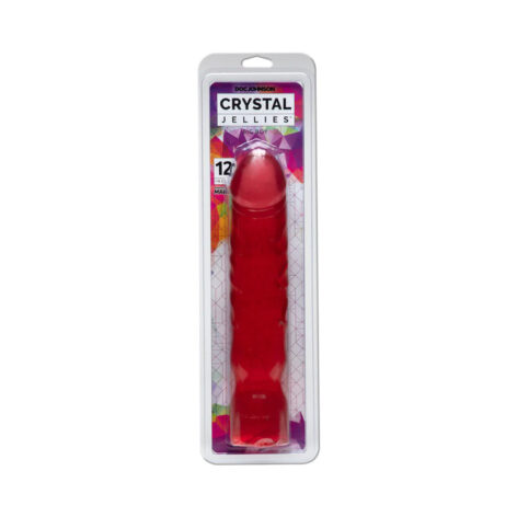 Crystal Jellies Big Boy Dildo 12in Pink, Doc Johnson