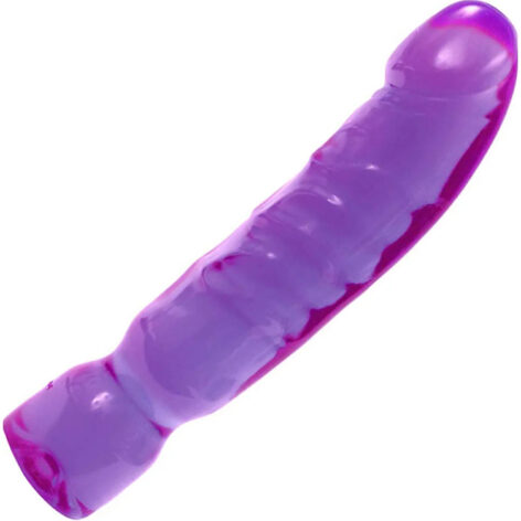 Crystal Jellies Big Boy Dildo 12in Purple, Doc Johnson