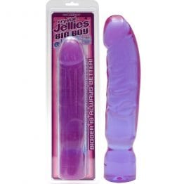 Crystal Jellies Big Boy Purple Dong 12in