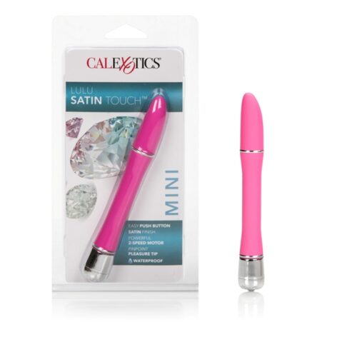 Lulu Satin Touch Vibrator Pink, CalExotics