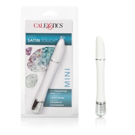 Lulu Satin Touch Vibrator White, CalExotics