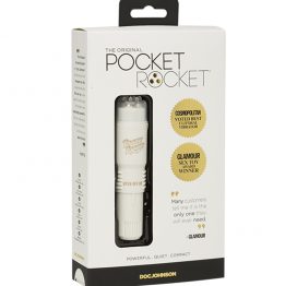 Pocket Rocket Original Vibrator Ivory