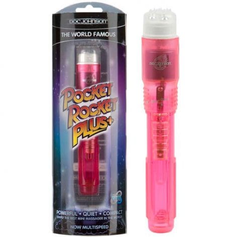 Pocket Rocket Plus Red Vibrator