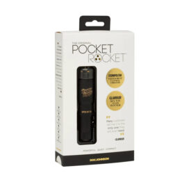 Pocket Rocket Vibrator Limited Edition Black, Doc Johnson