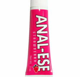 Anal-Ese Strawberry Anal Lube .5oz Soft Pkg