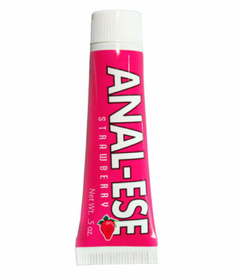 Anal-Ese Strawberry Anal Lube .5oz Soft Pkg