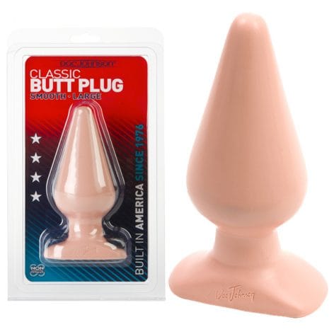 Classic Butt Plug Large Beige Flesh