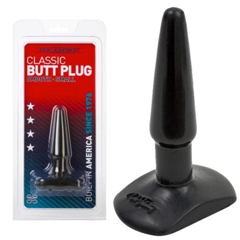 Classic Butt Plug Small Black