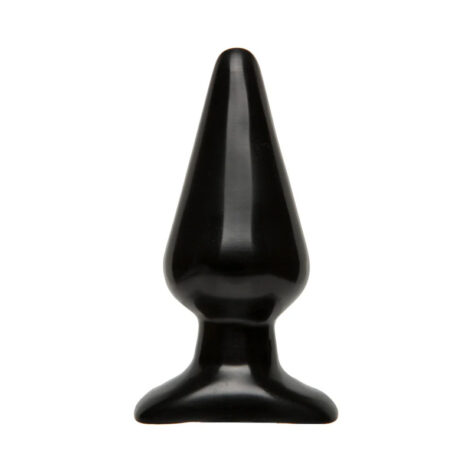 Classic Butt Plug Smooth Large Black, Doc Johnson