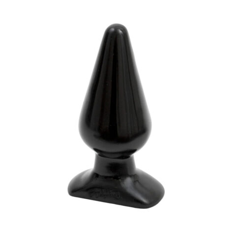 Classic Butt Plug Smooth Large Black, Doc Johnson