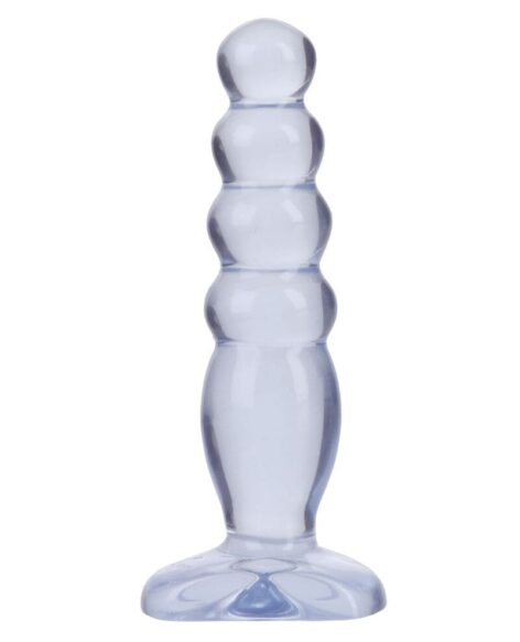 Crystal Jellies Anal Delight 5in Butt Plug Clear, Doc Johnson
